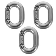 3pcs 8mm Stainless Steel Quick Link Connectors for Marine Chain