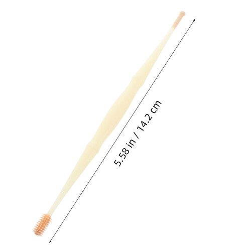 1 Set Dual-Head Spiral Ear Wax Removal Tool with Massage Function 2