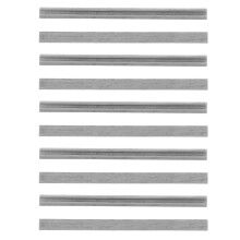 10pcs HSS Electric Planer 82x5.5x1.1mm Woodworking Replacement