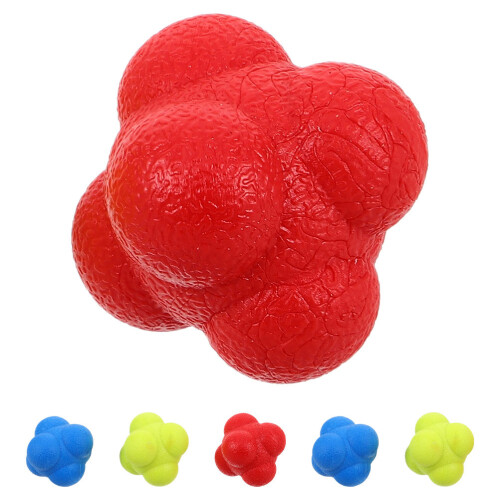 6pcs Hexagon Reaction Ball for Speed and Reflex Training