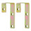 2Pièces Fixations Métal Pour Lit À Échelle, Montage Simple Sûr 1