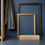 Wooden Mirror Stand Base Bracket for Freestanding Frames 6