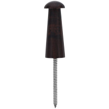 1 Set Wood Guitar Wall Mount with Stainless Screw for Ukulele Violin