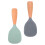 2pcs Silicone Rice Spoon with Wood Handle - Heat Resistant Spatula 10