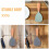 2pcs Silicone Rice Spoon with Wood Handle - Heat Resistant Spatula 9