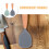 2pcs Silicone Rice Spoon with Wood Handle - Heat Resistant Spatula 7