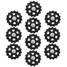 10pcs 15T Bicycle Rear Derailleur Guide Pulley for Road/Mountain Bikes