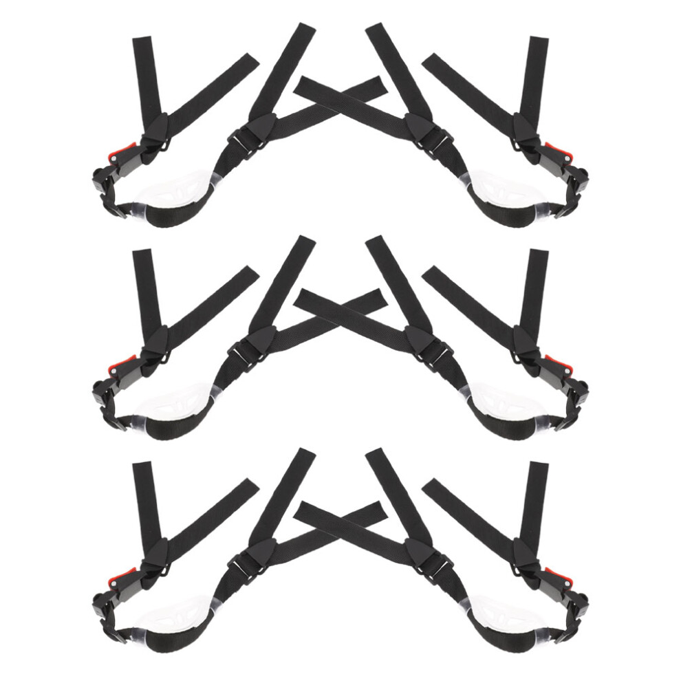 6Pcs Universal Adjustable Hard Hat Chin Straps With Chin Cup 3191150069157