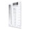 High Precision Sec Diameter Measurement Tool Defect Chart Film Ruler 11