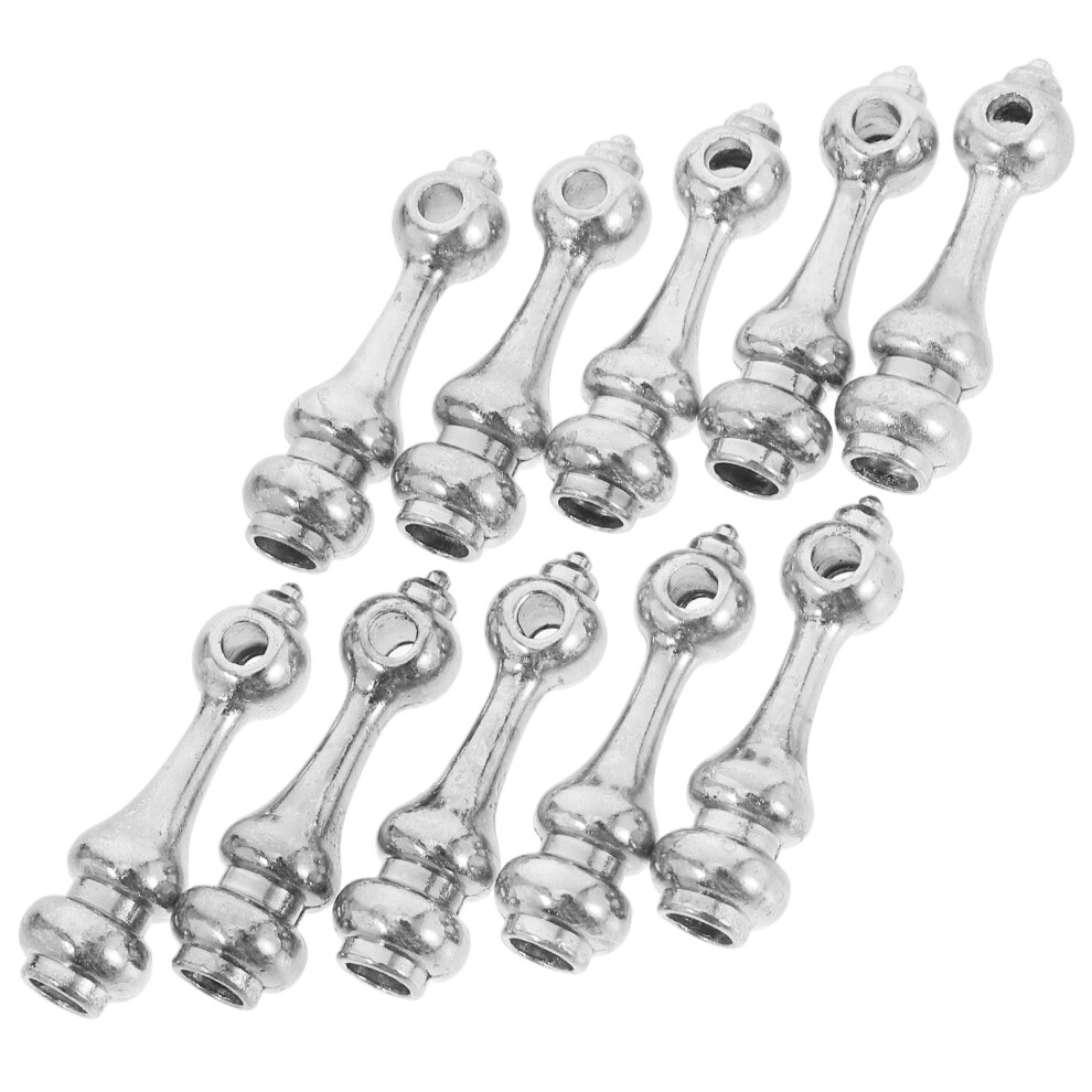 10Pcs Zinc Alloy Railing Post Cap Furniture Hardware Connectors 3191150081524