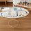 2pcs Canopy Net Round Hoop Crib Netting Mounting Rings 5