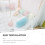 2pcs Canopy Net Round Hoop Crib Netting Mounting Rings 9