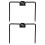 2pcs Heavy Duty Iron Ground Pole Stabilizer for Flagpole Umbrella 1