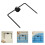 2pcs Heavy Duty Iron Ground Pole Stabilizer for Flagpole Umbrella 11