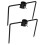 2pcs Heavy Duty Iron Ground Pole Stabilizer for Flagpole Umbrella 10