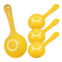 4pcs Heat Resistant Rice Paddle Spoon for Cooker Serving