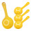 4pcs Heat Resistant Rice Paddle Spoon for Cooker Serving 1