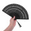 Bamboo Folding Fan for Women Men Square Decor 4