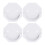 4pcs Curtain Rod Holders Wall Mount Brackets with Screws 1