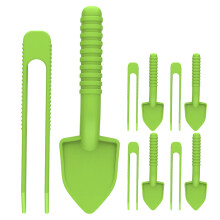 5set Reptile Cleaning Tools: Poop Scooper and Feeding Tweezers