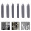 100pcs Universal Dishwasher Prong Tip Repair Covers Plastic Guards 9