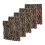 5pcs Reptile Terrarium Cork Bark Background Log Decor 11