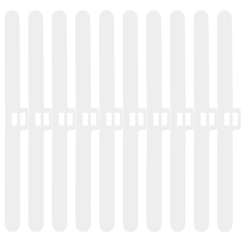 10pcs Double Hole Curtain Clips Plastic Vertical Blind Brackets