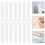 10pcs Double Hole Curtain Clips Plastic Vertical Blind Brackets 11