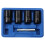 5pcs Spline Lug Nut Key Wheel Lock Socket Lug Nut 8