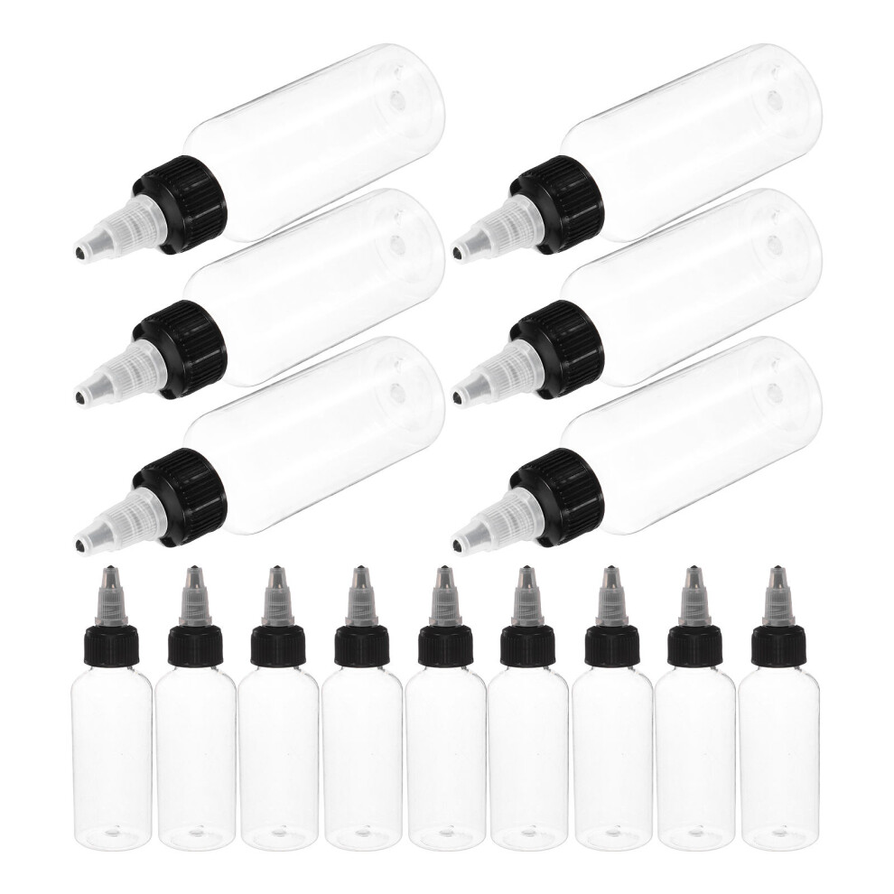 Iplusmile 15Pcs 60Ml Plastic Squeeze Bottles With