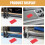 2pcs Car Windshield Rain Sensor Film Detection Mat 8