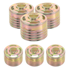 6pcs Concealed Fire Sprinkler Cover Plate Ceiling Mount