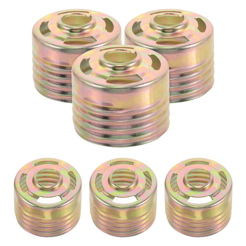 6pcs Concealed Fire Sprinkler Cover Plate Ceiling Mount