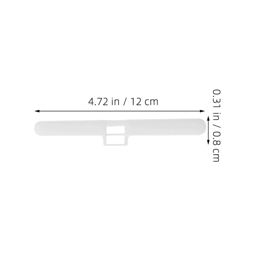 15pcs Double Hole Plastic Blind Slats Vertical Parts 1