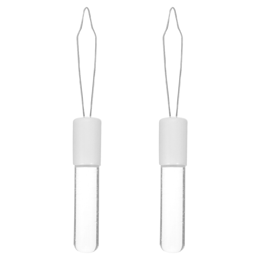 Iplusmile 2Pcs Acrylic Zipper Pull Dressing Aid For Seniors