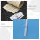 15pcs Double Hole Plastic Blind Slats Vertical Parts 7