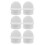 6pcs 19mm Mop Bucket Replacement Plug Rubber Drain Stopper 11