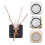1 Set DIY Silent Clock Movement with Walnut Wood Hands 10