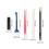5pcs Scratch Detail Pens Set for Drawing Painting Tools 2