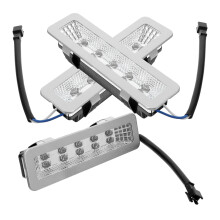 3pcs Rectangle LED Cooker Lights for Range Hood Kitchen Fixture