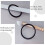 6pcs Rubber Singing Bowl Rings Replacement Sound Bowl Ring 6