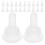 50Pièces Tétines Silicone Transparentes Pour 11