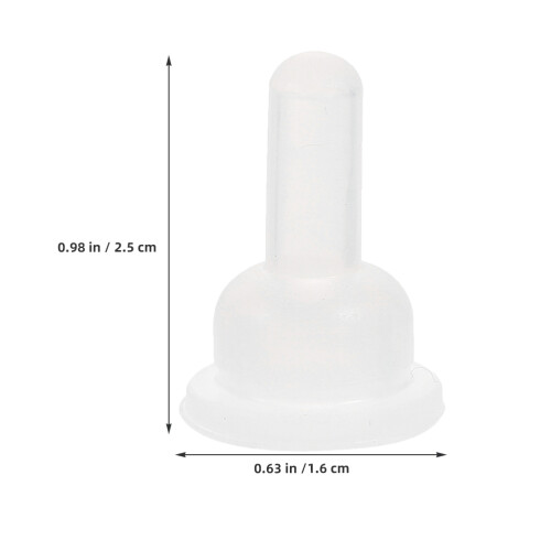 50Pièces Tétines Silicone Transparentes Pour 1