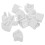 12pcs Blind Brackets Heavy Duty Plastic Hooks for Blinds Drapes 11
