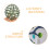 3pcs Artificial Plant Topiary Ball Support Cage Plastic Frame 8