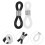 100pcs Silicone Eyeglass Chain Ends Grips for Eyewear 10