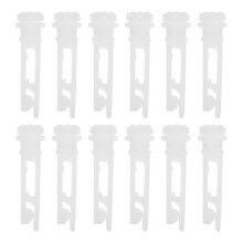12pcs Vertical Blind Stem Replacement White for Window Carrier