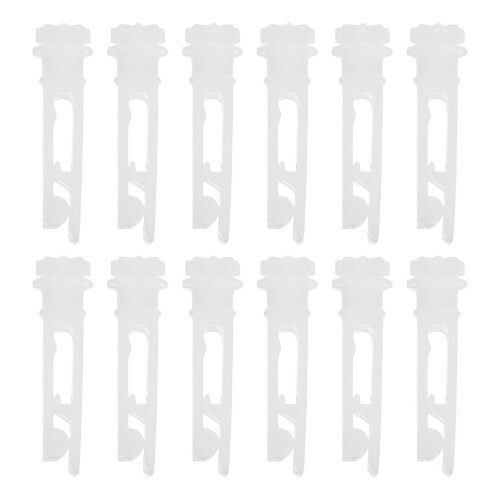 12pcs Vertical Blind Stem Replacement White for Window Carrier