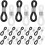 100pcs Silicone Eyeglass Chain Ends Grips for Eyewear 11