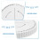 5pcs Slot Braiding Disk Thickened Kumihimo Plate Portable String Board 9
